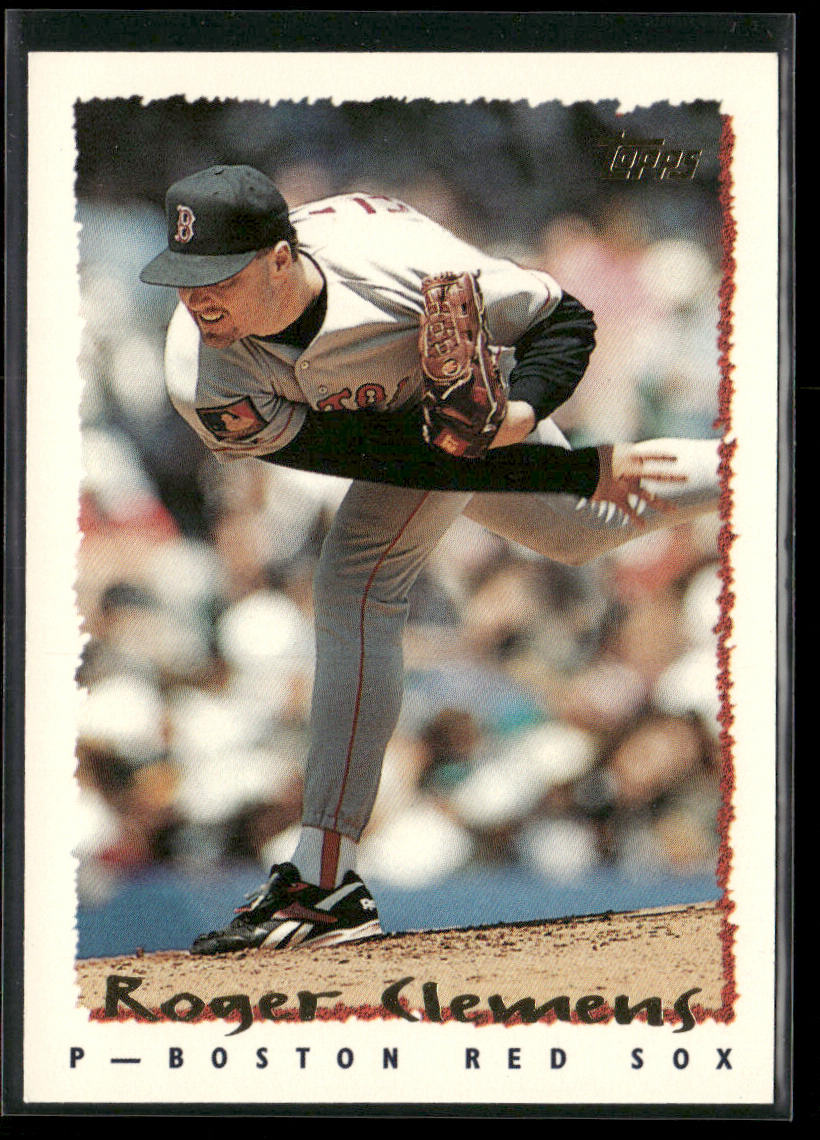 Roger Clemens 1995 Topps #360 Boston Red Sox