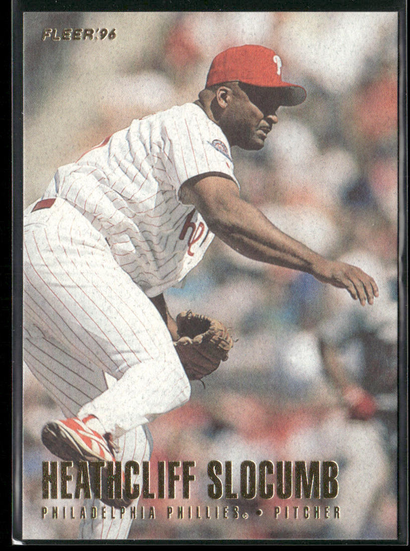 Heathcliff Slocumb 1996 Fleer #508 Philadelphia Phillies