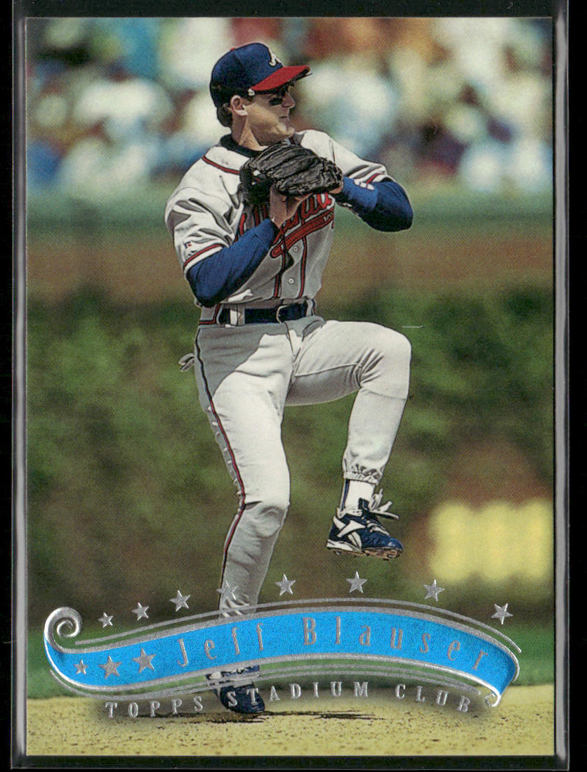 Jeff Blauser 1997 Stadium Club #131 Atlanta Braves