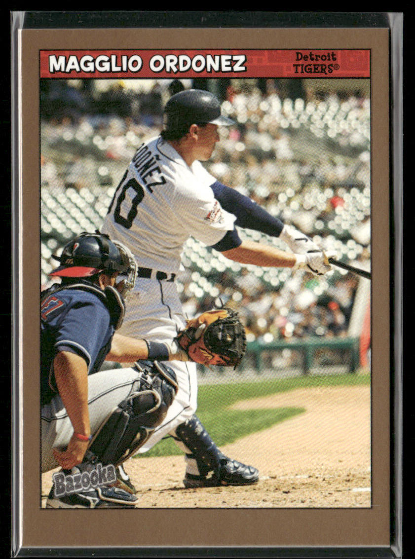 Magglio Ordonez 2006 Bazooka Gold Chunks #12 Detroit Tigers