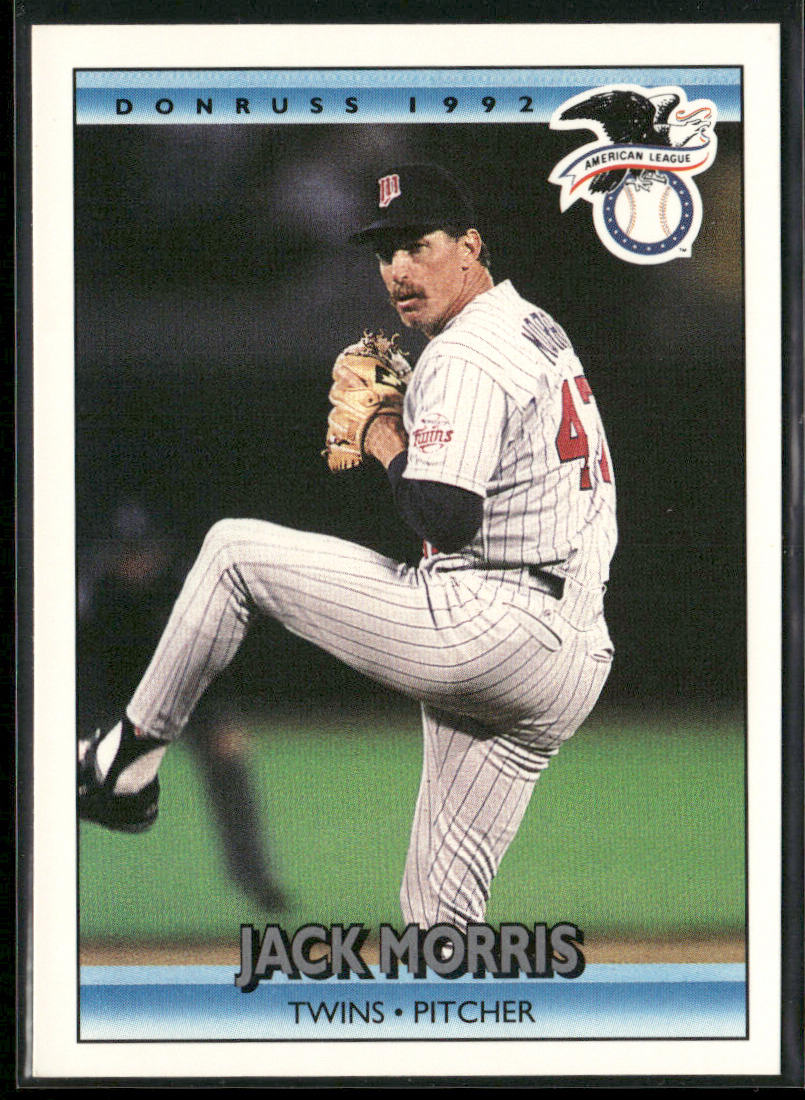 Jack Morris 1992 Donruss #25 Minnesota Twins