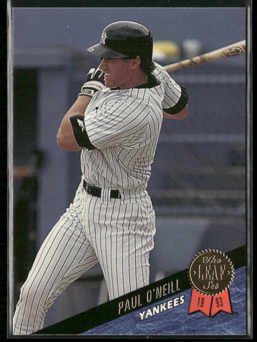 Paul O'Neill 1993 Leaf #379 New York Yankees