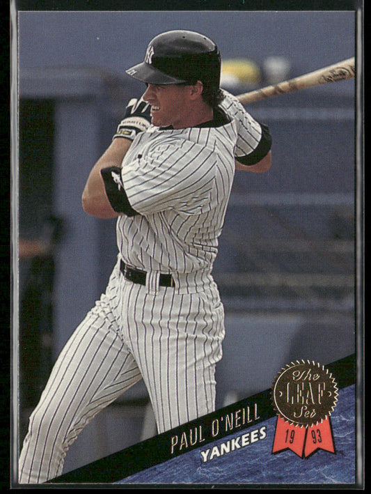 Paul O'Neill 1993 Leaf #379 New York Yankees