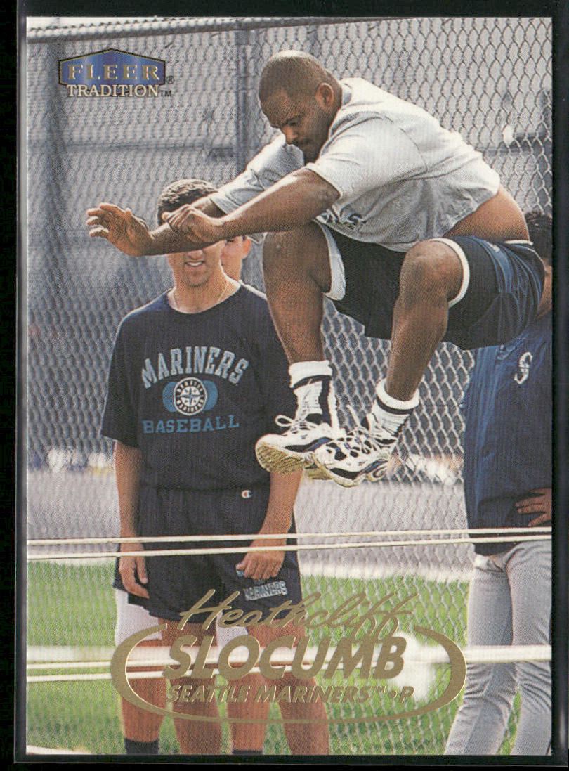 Heathcliff Slocumb 1998 Fleer Tradition #469 Seattle Mariners