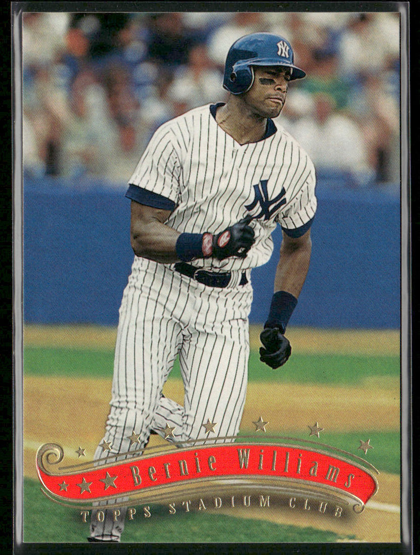 Bernie Williams 1997 Stadium Club #57 New York Yankees