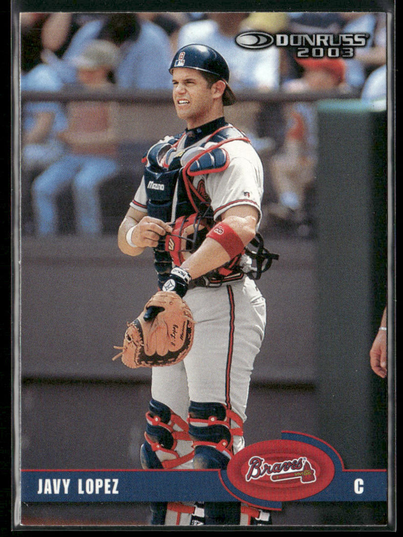 Javy Lopez 2003 Donruss #246 Atlanta Braves