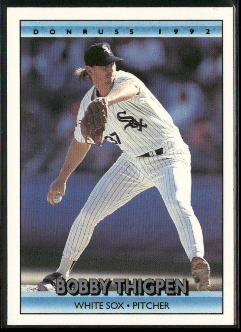 Bobby Thigpen 1992 Donruss #708b Chicago White Sox