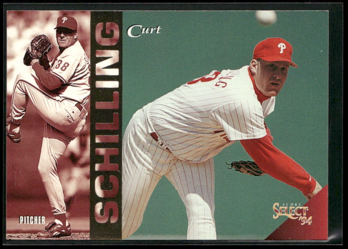 Curt Schilling 1994 Select #161 Philadelphia Phillies