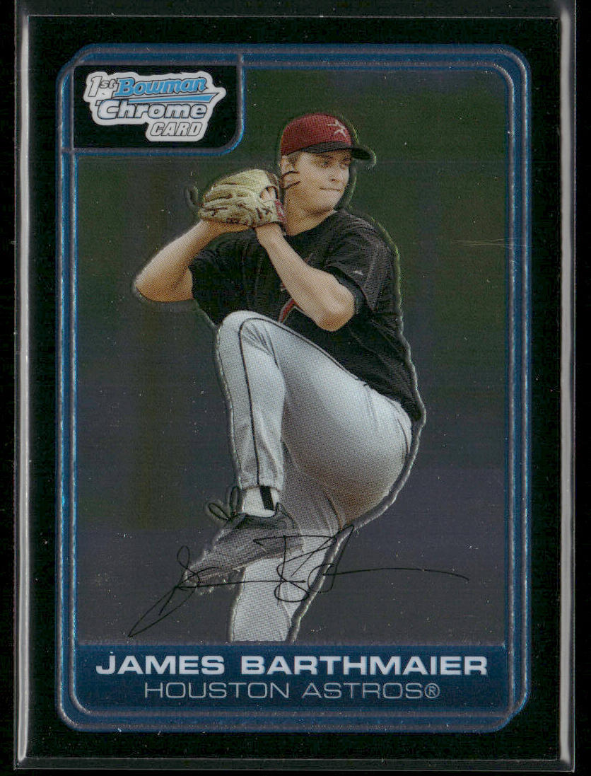 James Barthmaier 2006 Bowman Chrome Prospects #BC88 Houston Astros