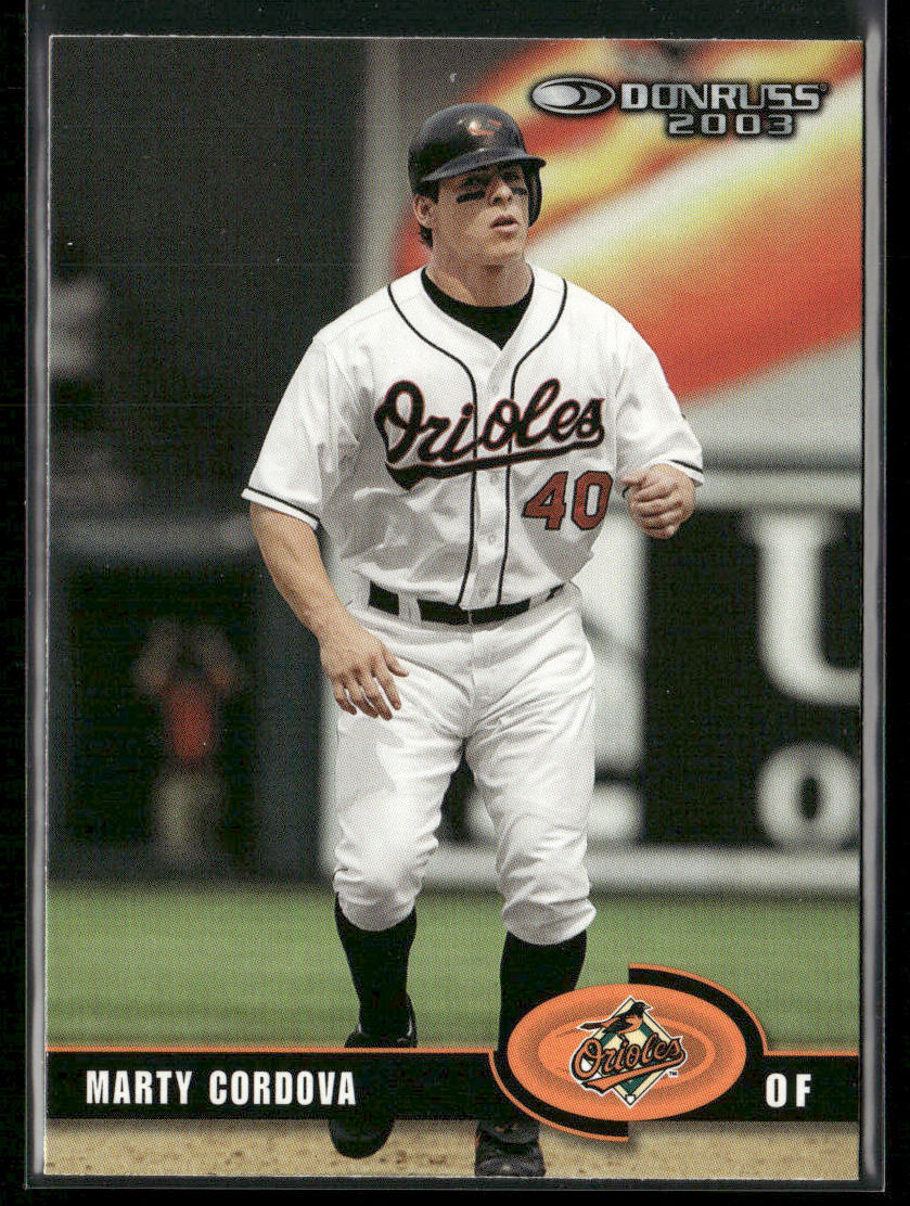 Marty Cordova 2003 Donruss #92 Baltimore Orioles