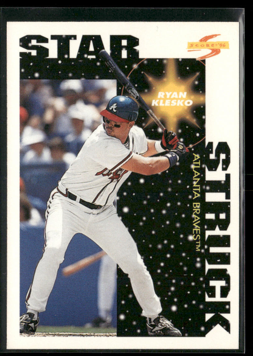 Ryan Klesko 1996 Score #368 Atlanta Braves