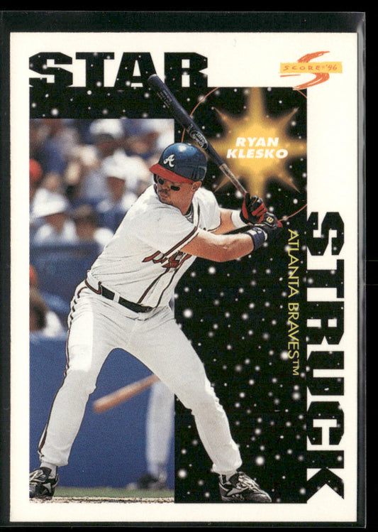 Ryan Klesko 1996 Score #368 Atlanta Braves