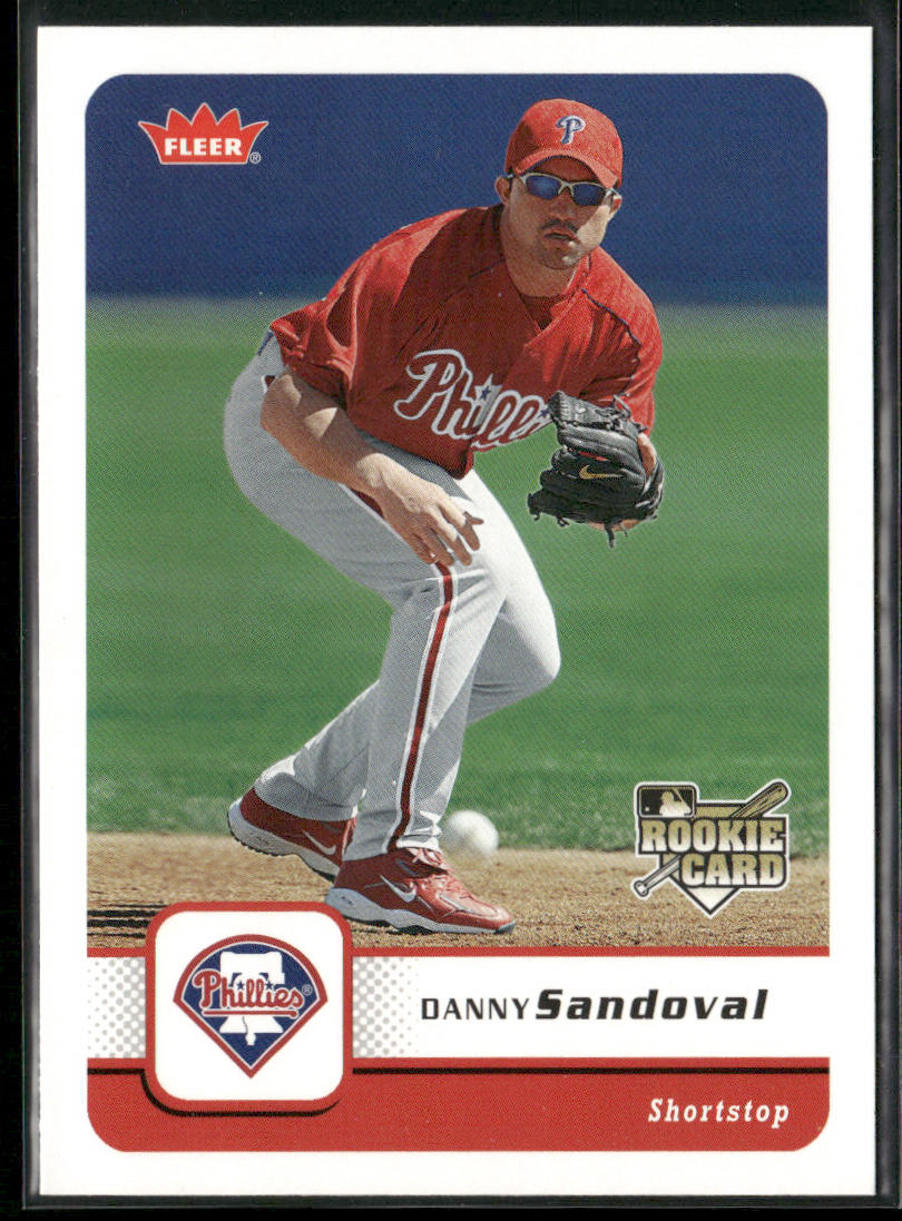 Danny Sandoval 2006 Fleer #264 RC Philadelphia Phillies