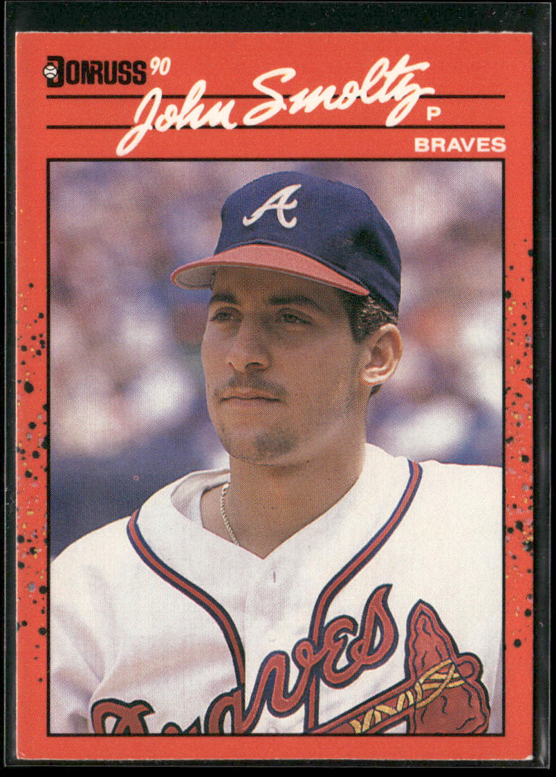 John Smoltz 1990 Donruss #121b Atlanta Braves