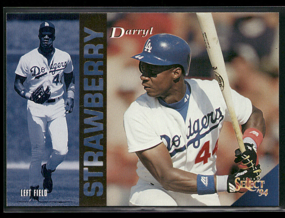Darryl Strawberry 1994 Select #99 Los Angeles Dodgers