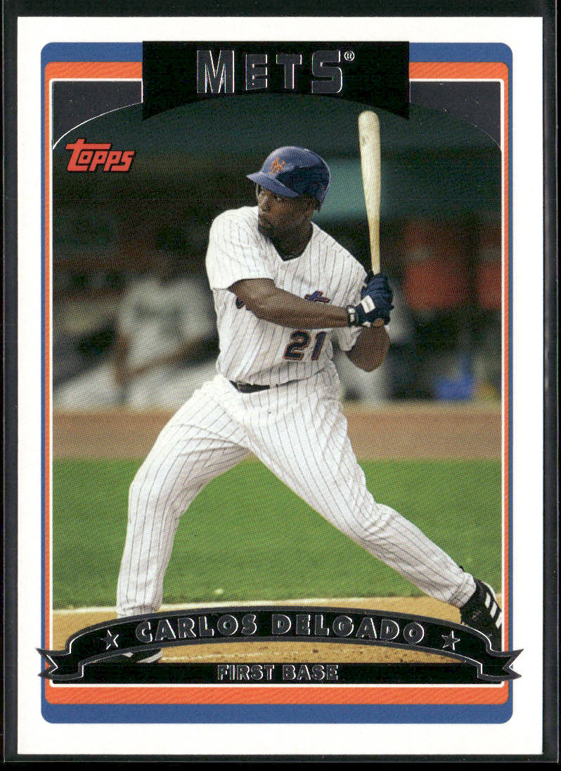 Carlos Delgado 2006 Topps #125 New York Mets