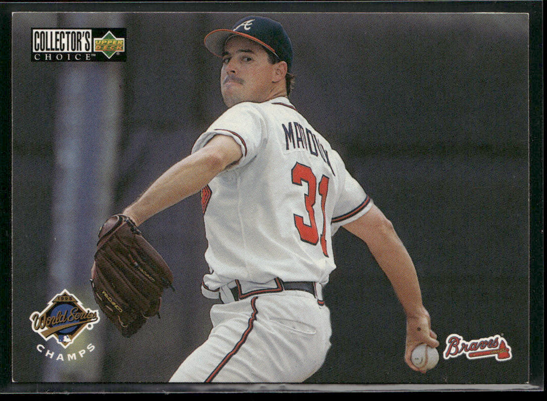 Braves Checklist 1996 Collector's Choice #396 Atlanta Braves