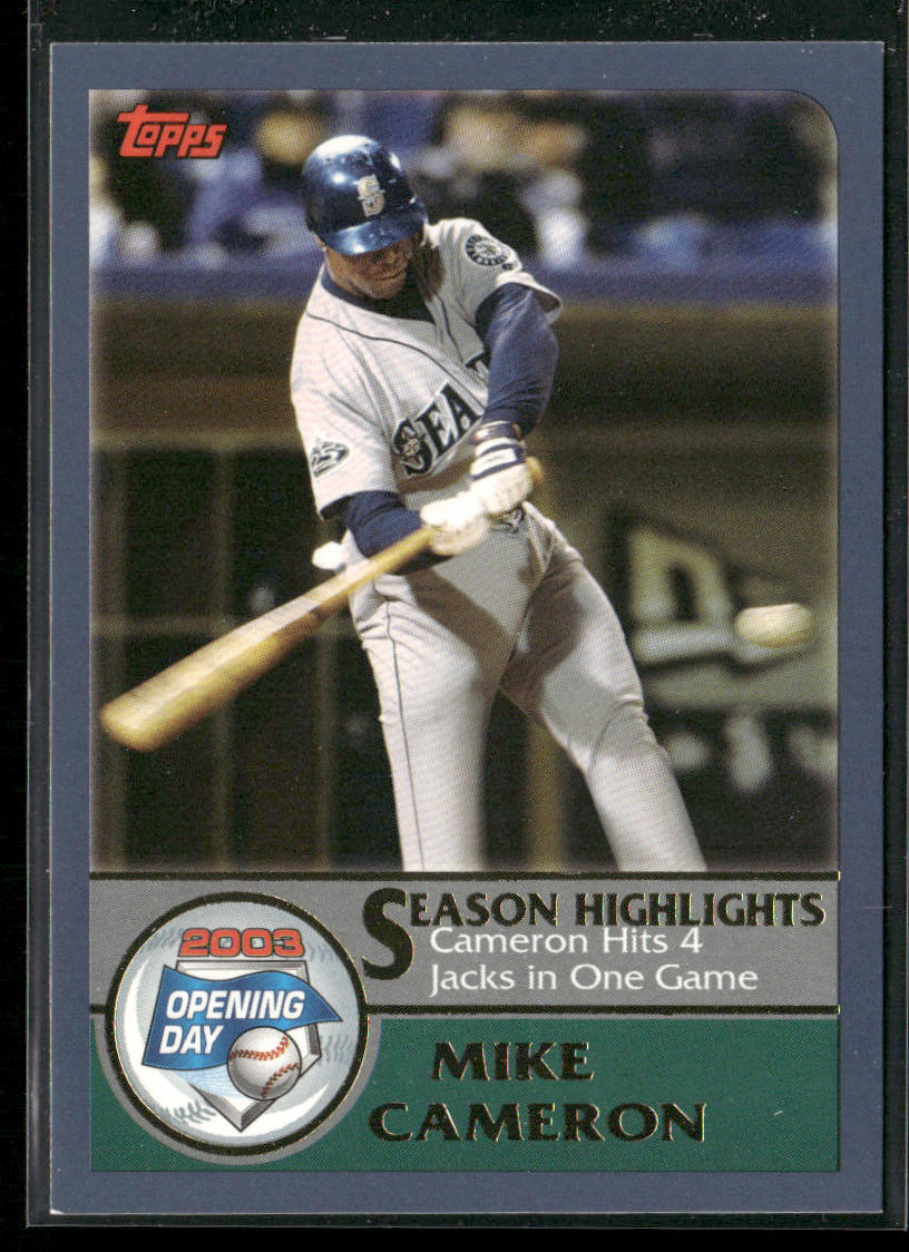 Mike Cameron 2003 Topps #332 Seattle Mariners