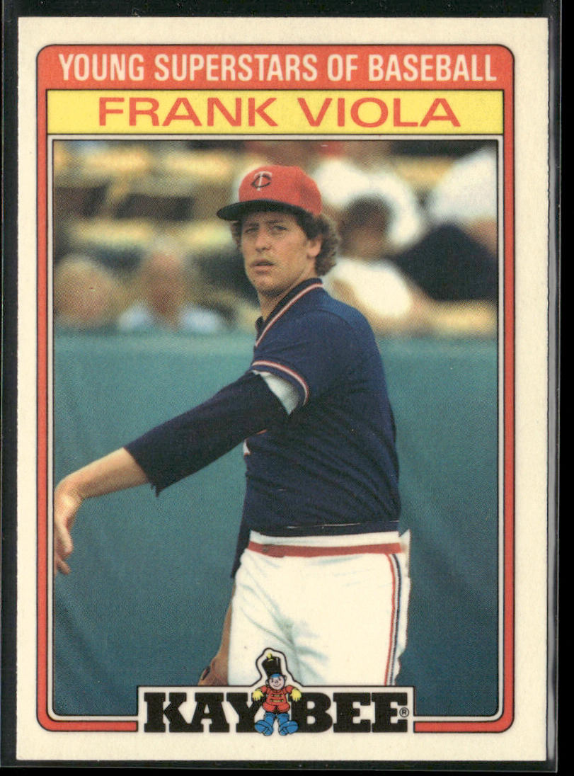 Frank Viola 1986 Topps Kay-Bee Young Superstars of Baseball #33 Minnesota Twins