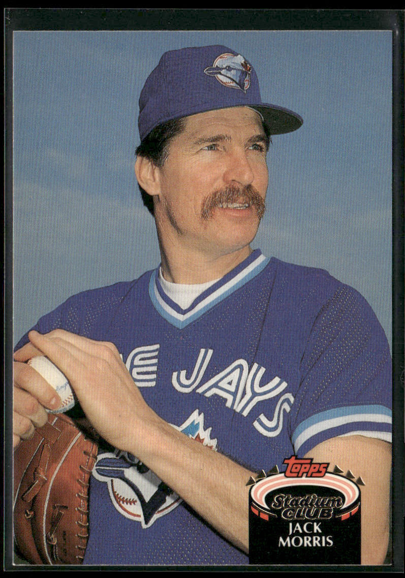 Jack Morris 1992 Stadium Club #640b Toronto Blue Jays