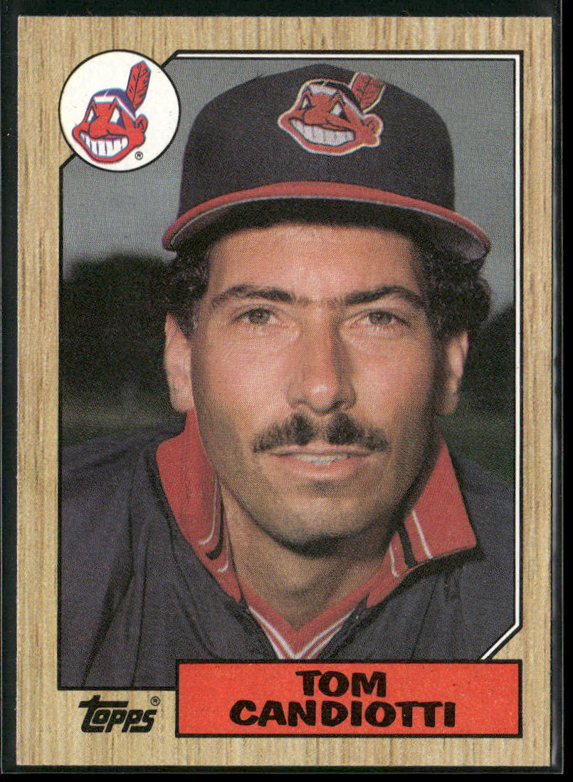 Tom Candiotti 1987 Topps #463 Cleveland Indians