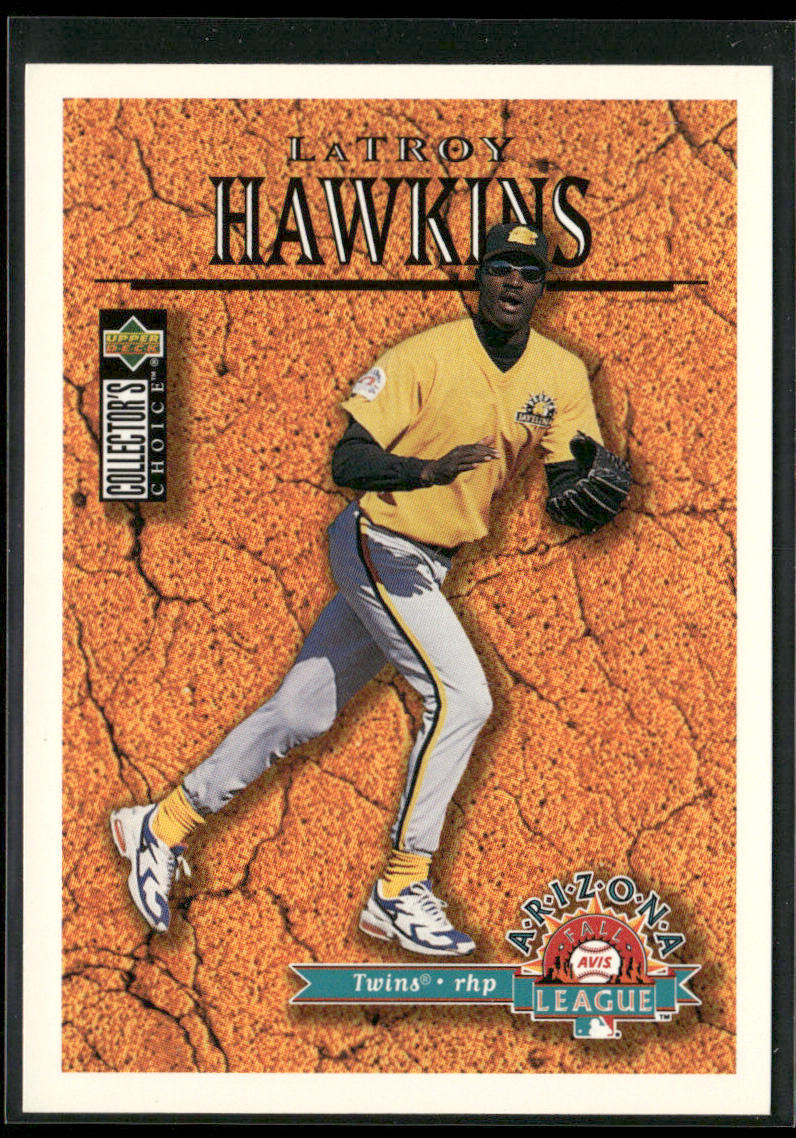 LaTroy Hawkins 1996 Collector's Choice #659 Minnesota Twins