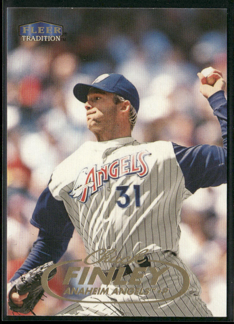 Chuck Finley 1998 Fleer Tradition #562 Anaheim Angels
