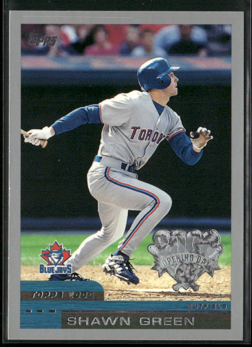 Shawn Green 2000 Topps Opening Day #136 Toronto Blue Jays
