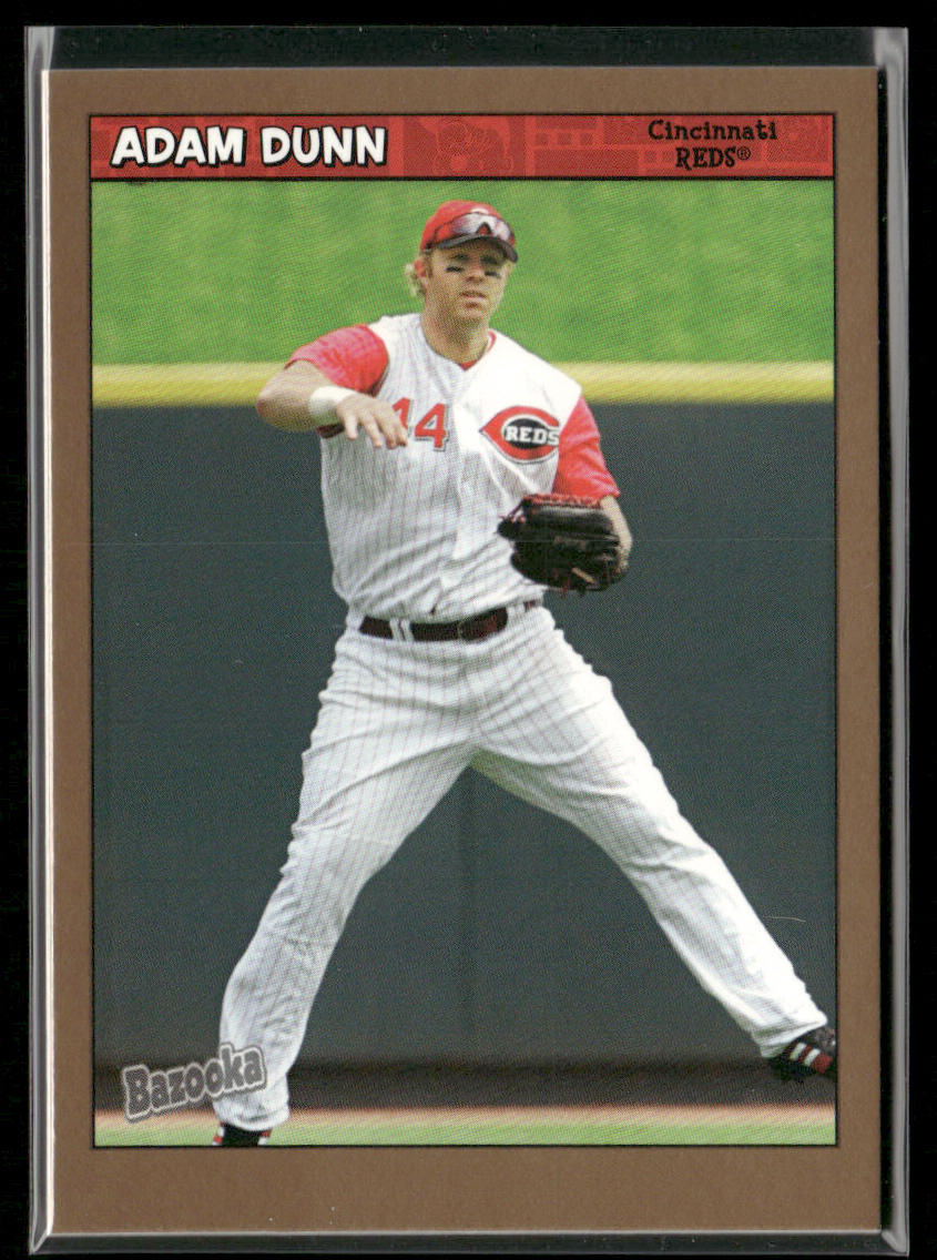 Adam Dunn 2006 Bazooka Gold Chunks #8 Cincinnati Reds