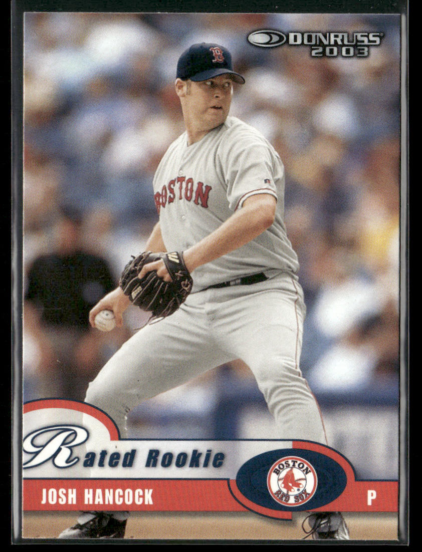 Josh Hancock 2003 Donruss #42 Boston Red Sox