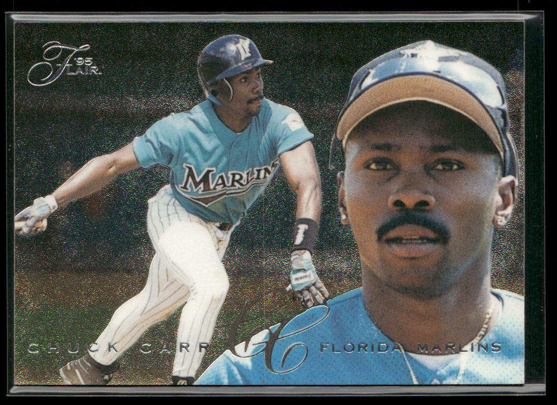 Chuck Carr 1995 Flair #351 Florida Marlins