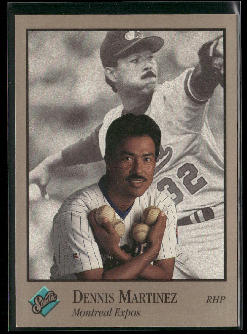 Dennis Martinez 1992 Studio #57 Montreal Expos