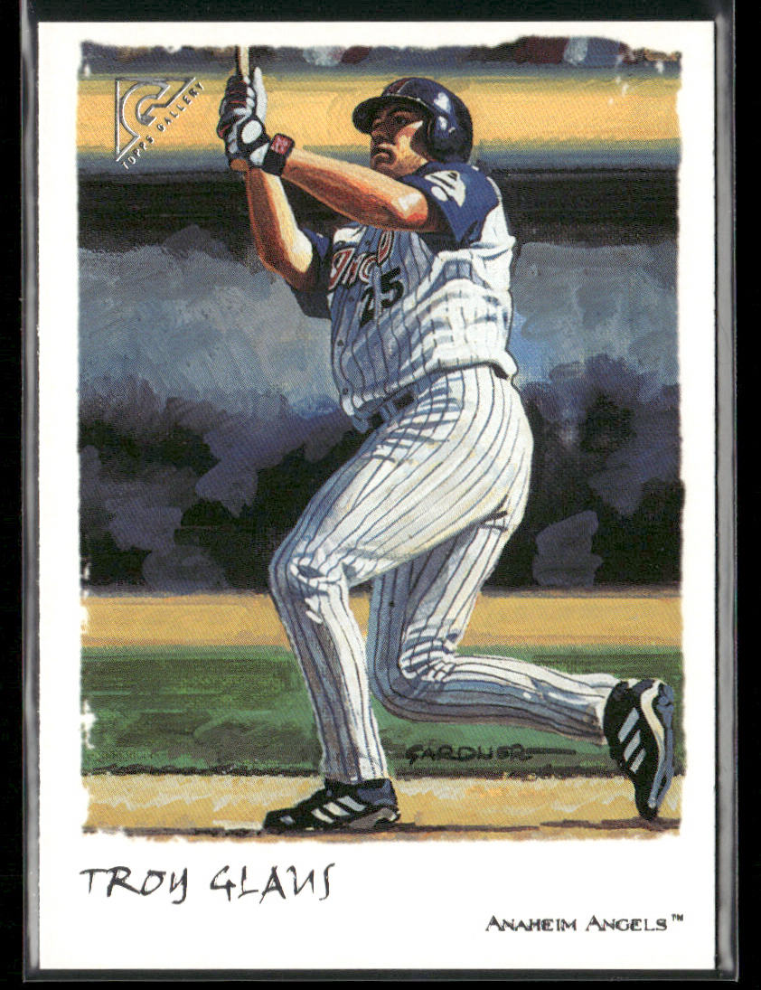 Troy Glaus 2002 Topps Gallery #54 Anaheim Angels