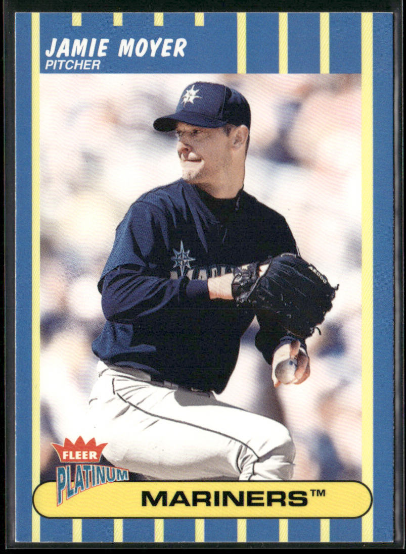 Jamie Moyer 2003 Fleer Platinum #73 Seattle Mariners