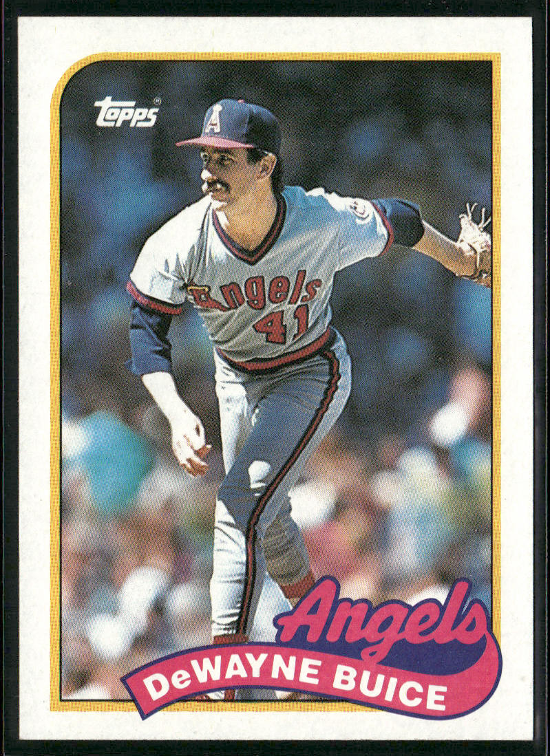 DeWayne Buice 1989 Topps #147 California Angels