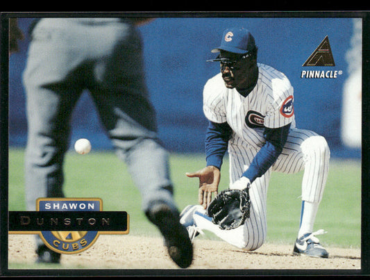 Shawon Dunston 1994 Pinnacle #523 Chicago Cubs