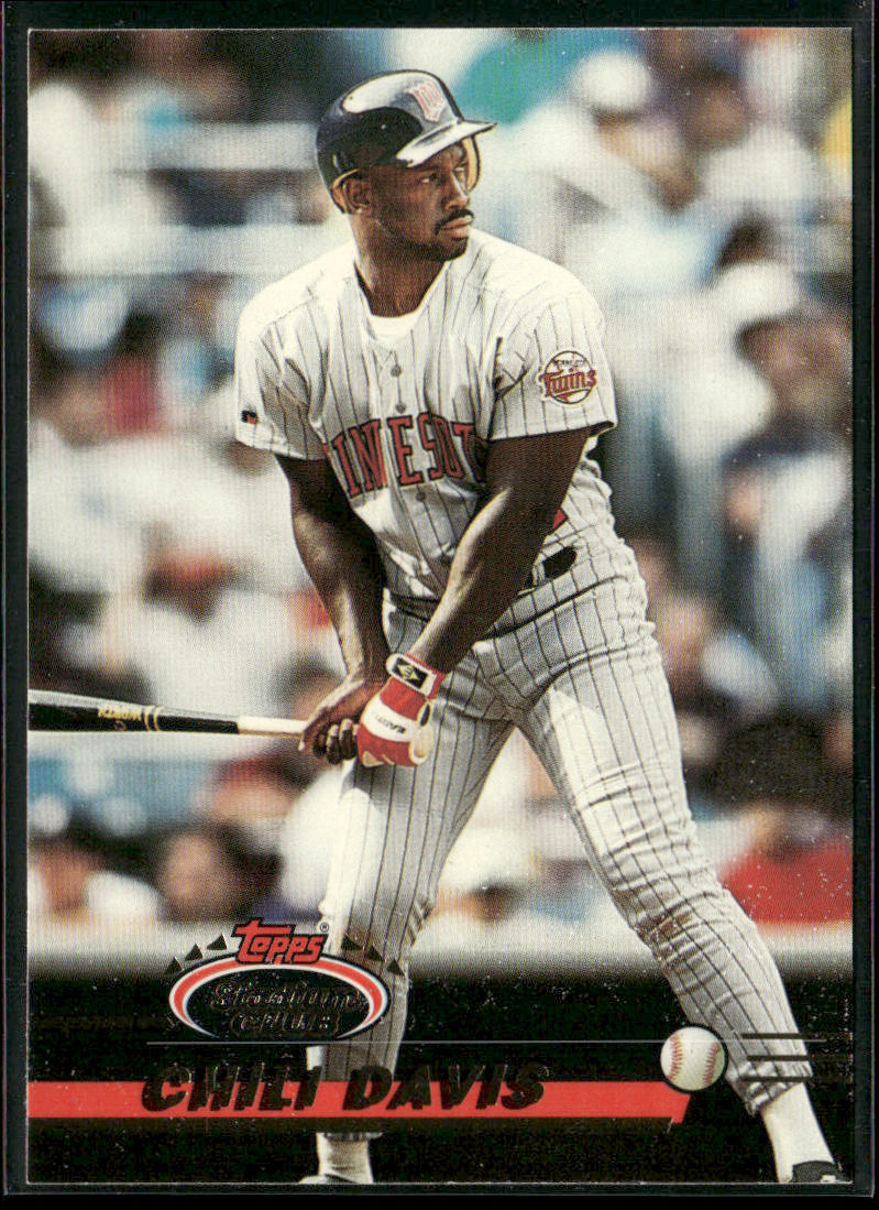 Chili Davis 1993 Stadium Club #222 Minnesota Twins