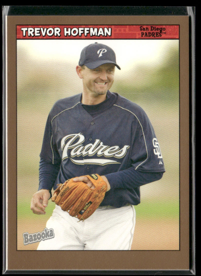 Trevor Hoffman 2006 Bazooka Gold Chunks #73 San Diego Padres