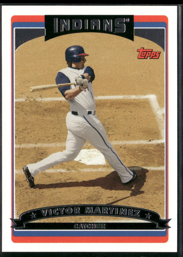 Victor Martinez 2006 Topps #105 Cleveland Indians front