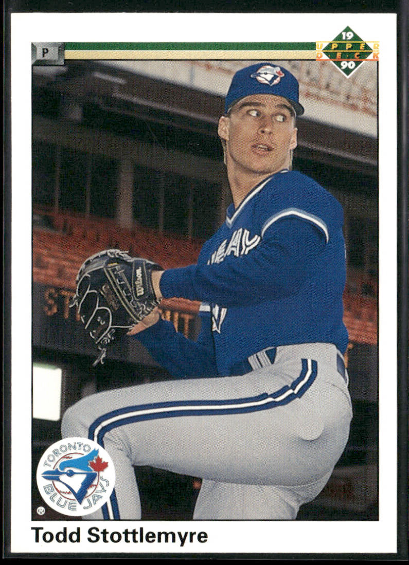 Todd Stottlemyre 1990 Upper Deck #692 Toronto Blue Jays