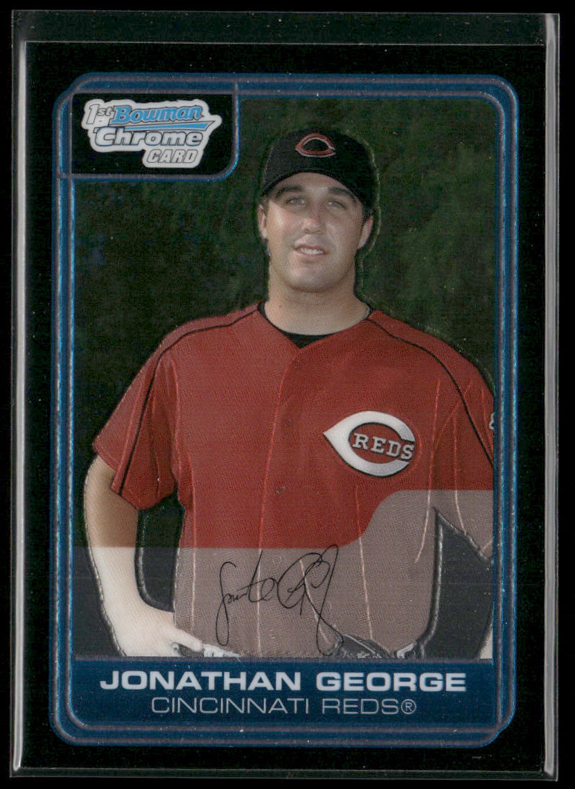 Jonathan George 2006 Bowman Chrome Prospects #BC2 Cincinnati Reds