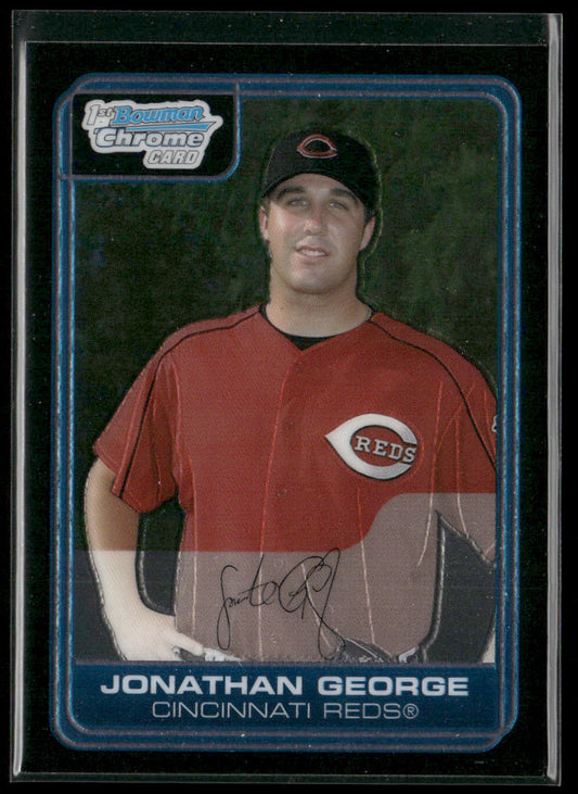 Jonathan George 2006 Bowman Chrome Prospects #BC2 Cincinnati Reds