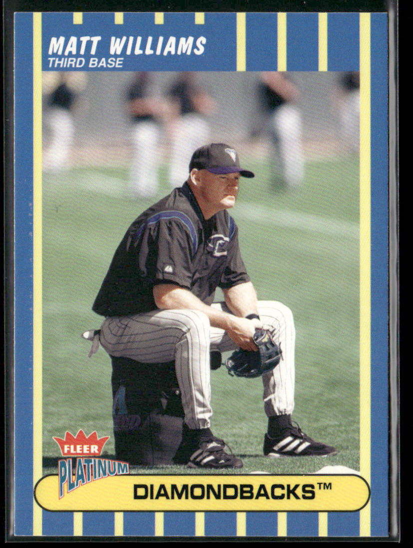 Matt Williams 2003 Fleer Platinum #79 Arizona Diamondbacks