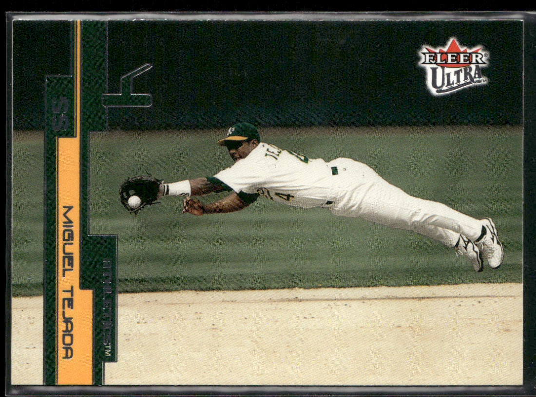 Miguel Tejada 2003 Ultra #127 Oakland Athletics
