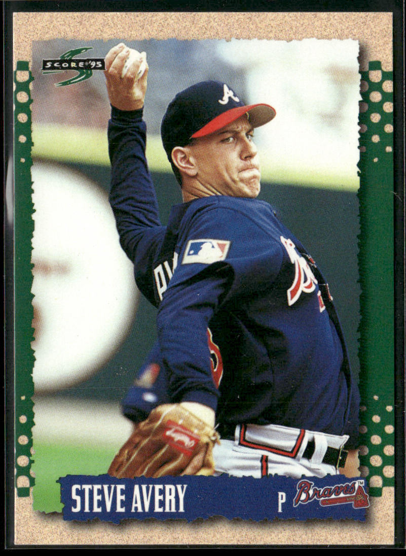 Steve Avery 1995 Score #185 Atlanta Braves