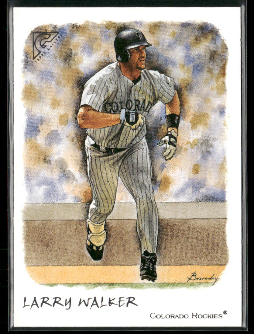 Larry Walker 2002 Topps Gallery #86 Colorado Rockies