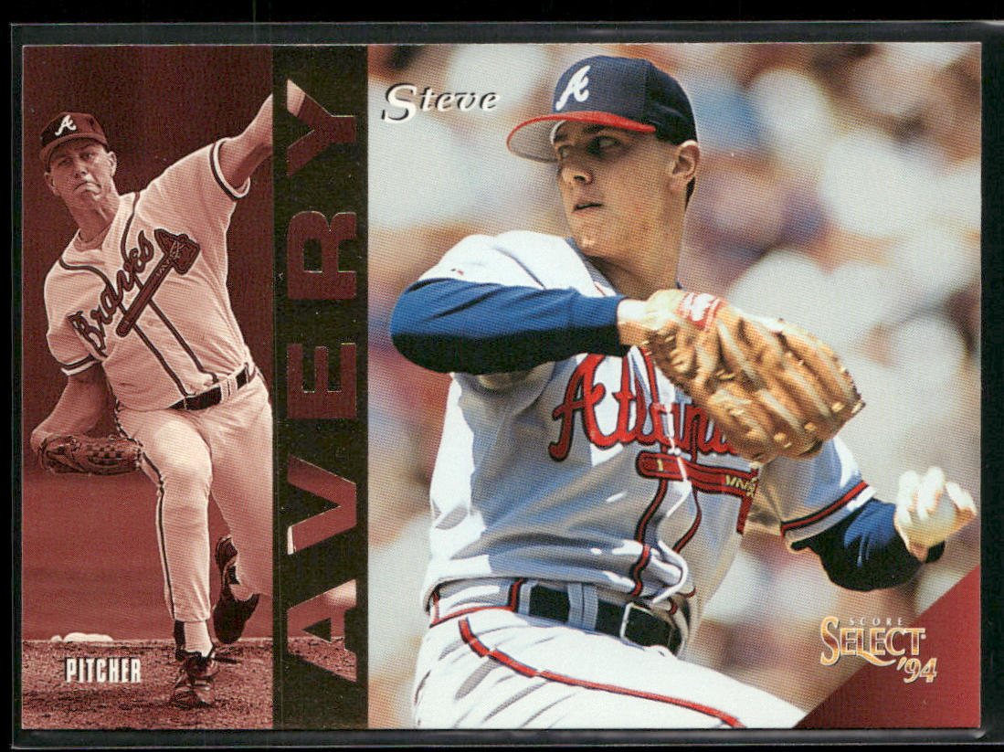 Steve Avery 1994 Select #87 Atlanta Braves