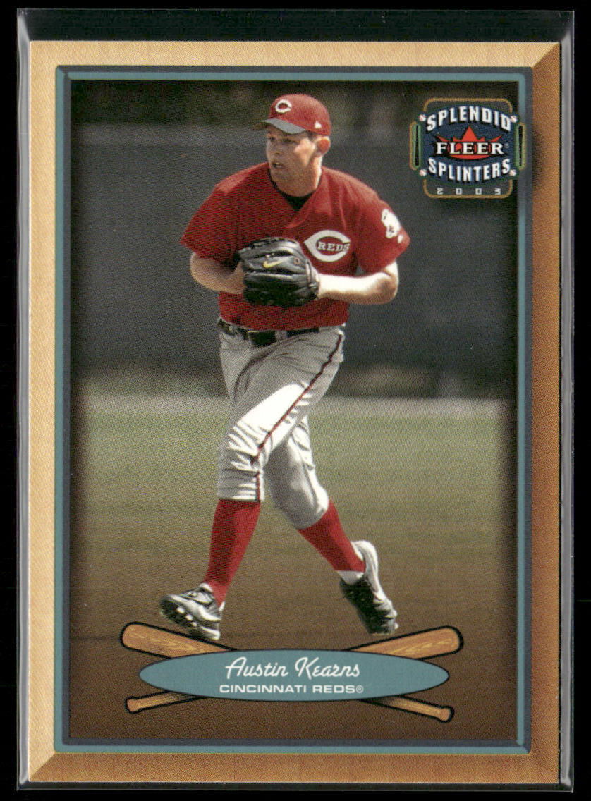 Austin Kearns 2003 Fleer Splendid Splinters #29 Cincinnati Reds