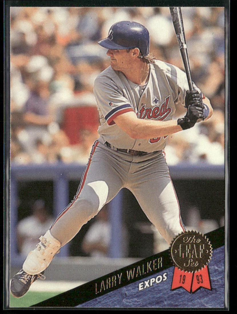Larry Walker 1993 Leaf #392 Montreal Expos