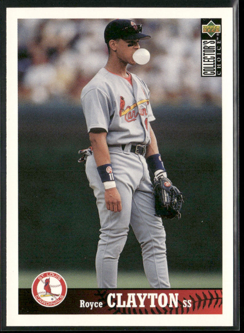Royce Clayton 1997 Collector's Choice #439 St. Louis Cardinals